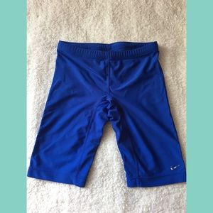 Nike Blue Swim Trunks